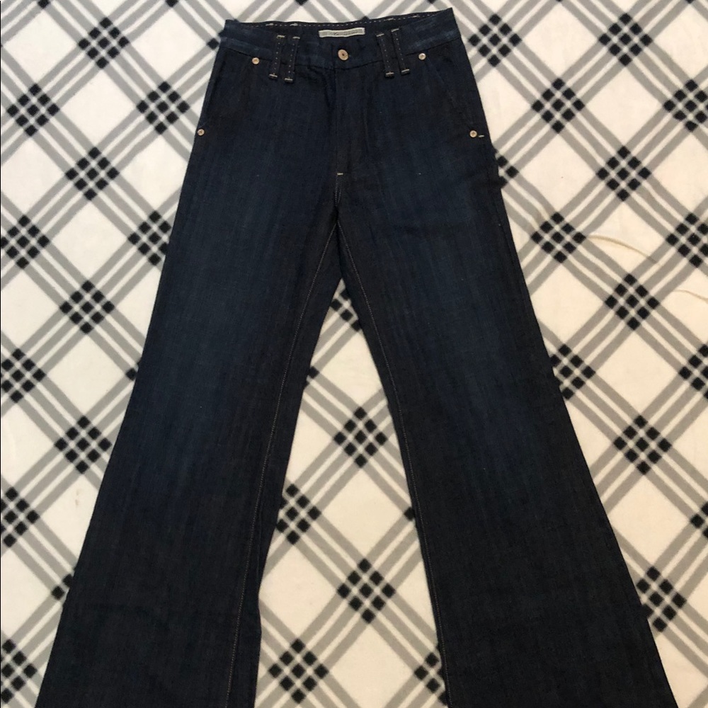Super highwaist wide leg jeans size 27